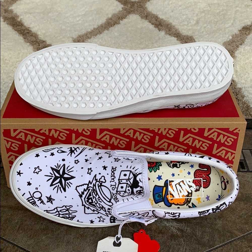 VANS CLASSIC SLIP-ON U-Color Tattoo/True WMNS - Picture 5 of 16